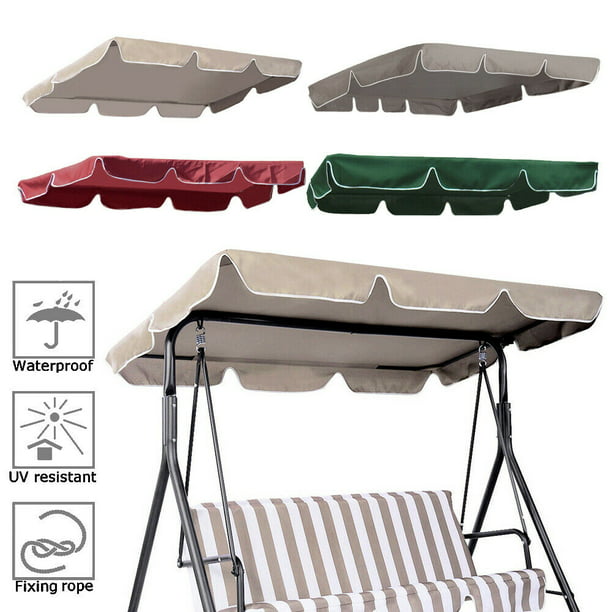 Replacement Canopy For Outdoor Swing, Outdoor Patio Pergola Swing Replacement Canopy